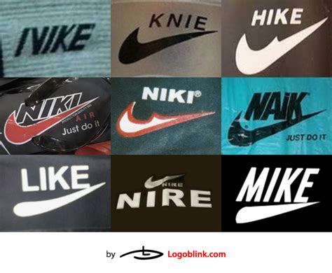 nike fake logos